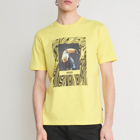 CAMISETA AMARILLA TEE TUCAN BOSS